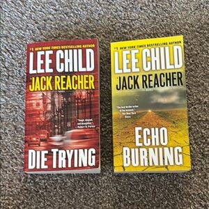 Jack Reacher Book Set - Red and Yellow Covers